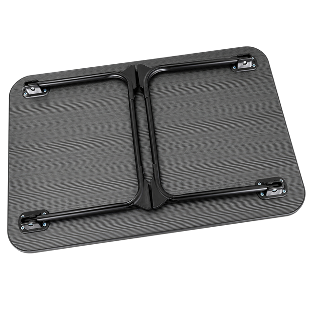 Sunup SN-29695 Katlanabilir Laptop Masası ve Yatak Koltuk Üzeri Tepsisi Siyah 70x48cm