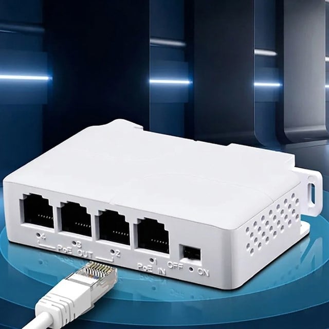Powermaster PM-29704 IP Kamera İçin 100 Metre Mesafe Artırıcı- Poe Extender