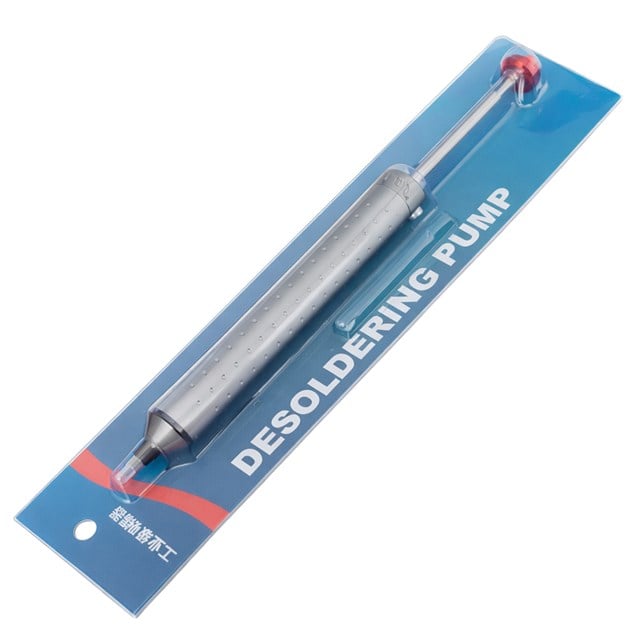Powermaster PM-29722 Profesyonel Alüminyum Gövdeli Lehim Emme Pompası 220mm Yüksek Vakum Gücü