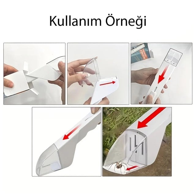 Sunup SN-29970 Pratik Böcek Haşere Yakalama Temassız Yakala-Bırak Aparatı