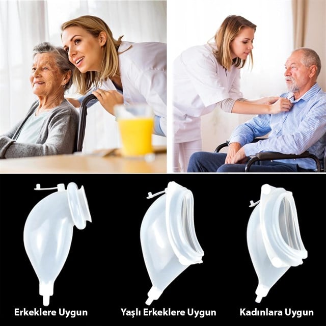 Sunup SN-29977 Kadınlar İçin Silikon İdrar Toplayıcı Külotlu Üniter Sistemi