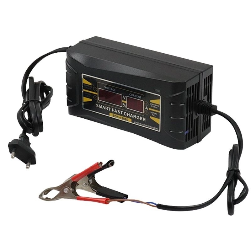 Powermaster SON-1206D 12 Volt 6 Amper Dijital Göstergeli Akıllı Akü Şarj Cihazı