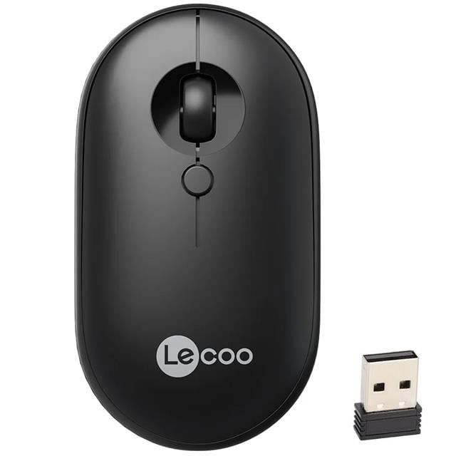 Lenovo Lecoo WS212 1600 DPI 4 Tuşlu Kablosuz Siyah Optik Mouse
