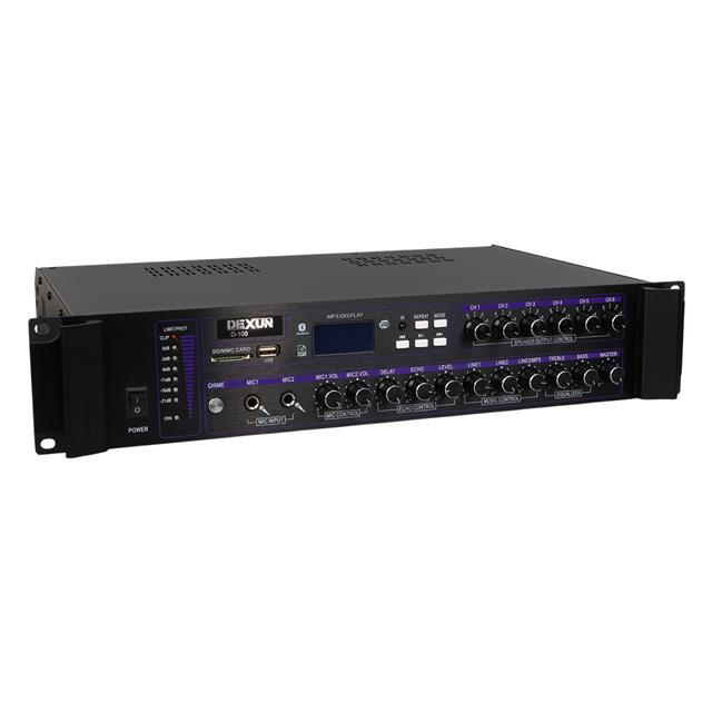 Dexun D-100 60W USB-SD Girişli 100V Hat Trafolu Anfi