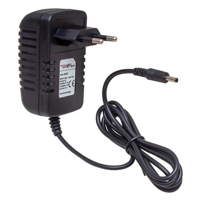 Powermaster PM-31667 5 Volt - 2 Amper 3.5*1.35 Mm Uçlu Plastik Kasa Priz Tipi Adaptör (Android Box İçin)