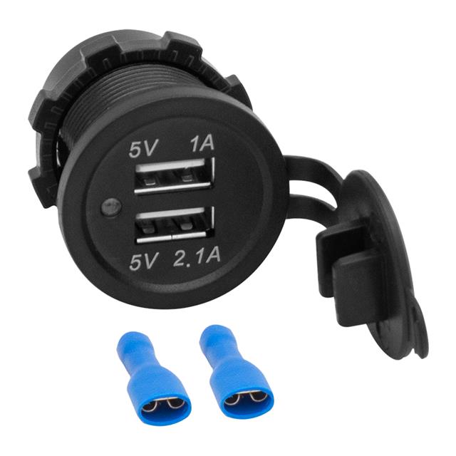 Pano Tipi USB IC-266C  8-32 Volt Kulaksız 30 Mm