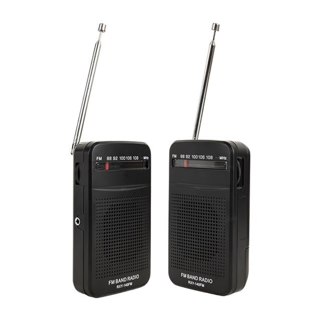 Roxy RXY-140FM Cep Tipi Pilli Mini Analog FM Radyo