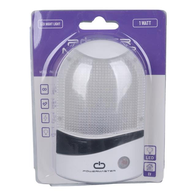 Powermaster PM-34096 1 Watt Ledli Fotoselli Sensörlü Gece Lambası
