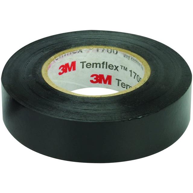 3M Temflex 1300E Siyah 10’lu Paket Pvc İzole Bant 0.13x19x0.13Mm