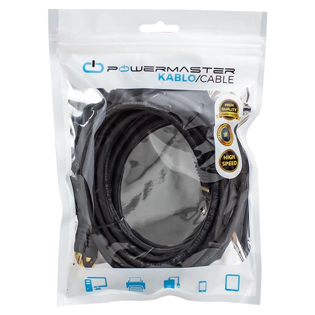 PowerMaster PMCAT73 Cat7 3 Metre 10Gbps 600MHz LAN Ethernet Kablosu - RJ45 26AWG Bakır