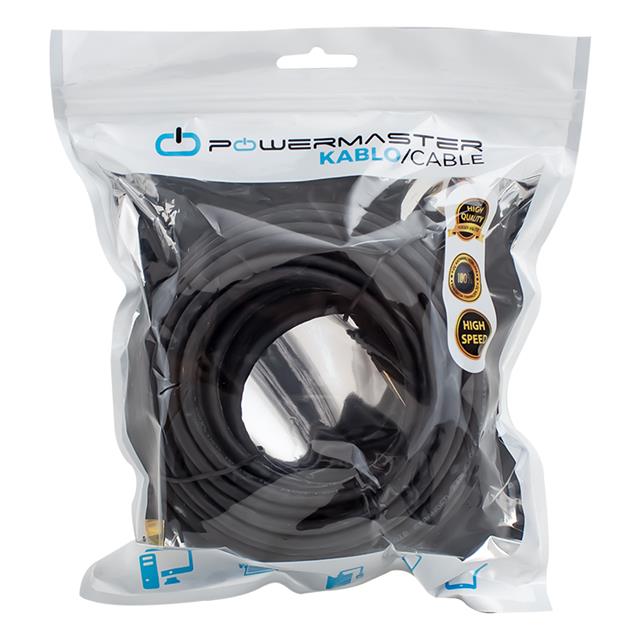 PowerMaster PMCAT710 Cat7 10 Metre 10Gbps 600MHz LAN Ethernet Kablosu - RJ45 26AWG Bakır