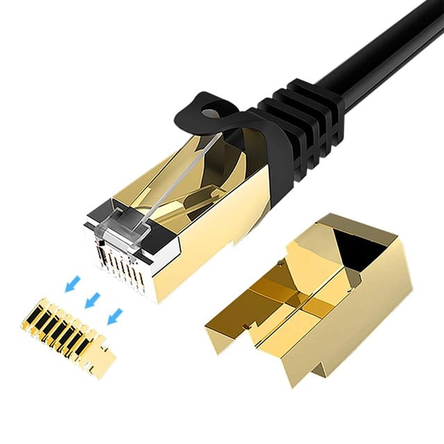 Philips SWA1820/93 3 Metre Cat7 Ethernet LAN Ağ Kablosu 10Gbps 600MHz Ultra Yüksek Hızlı