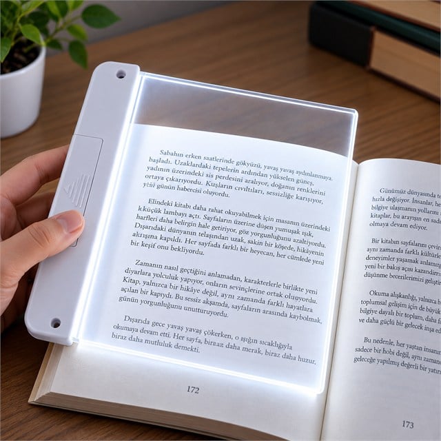 Sunup SN-37712 Ledli Kitap Okuma Işığı
