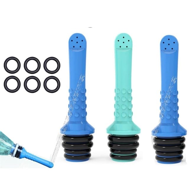 Sunup SN-37729 Pratik 21-25Mm Seyahat-Kamp Tipi 3’lü Tuvalet Temizlenme Taharet Nozzle