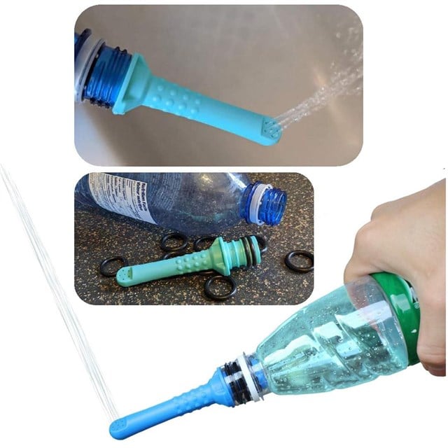 Sunup SN-37729 Pratik 21-25Mm Seyahat-Kamp Tipi 3’lü Tuvalet Temizlenme Taharet Nozzle