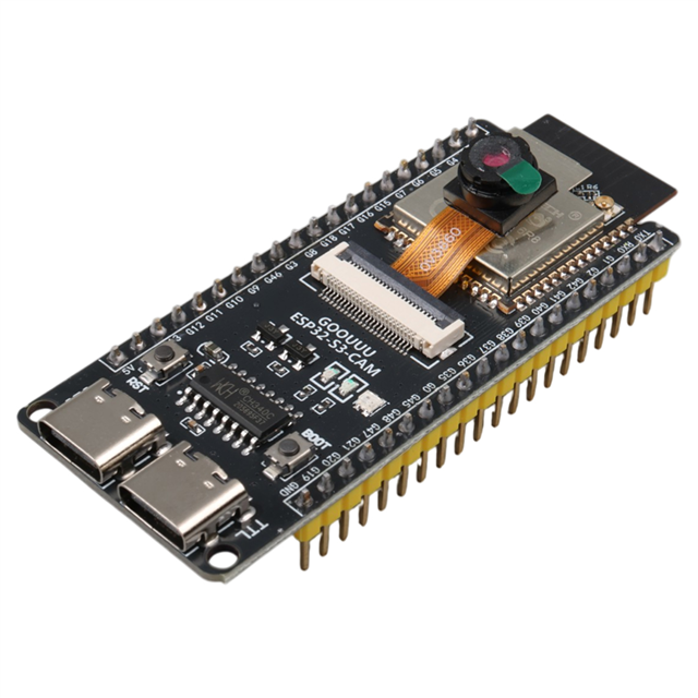 ESP32-S3-WROOM-1 N16R8 İşlemcili Dahili OV3660 Kamera Micro SD Kart Yuvalı Modül Geliştirme Kartı