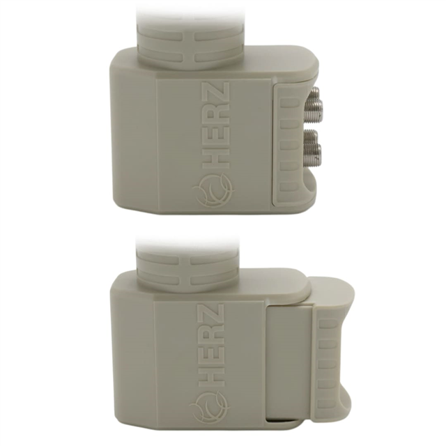 Herz HR-904 Digital Ku-Band Quad 4’lü LNB Universal - Altın Uçlu 0.1dB Sharp Chip