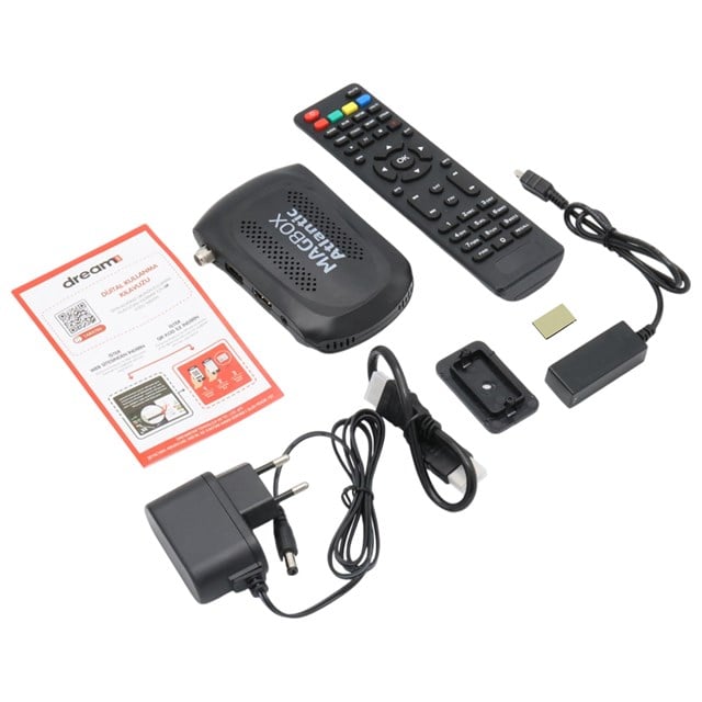 Magbox Atlantic Display Gözlü Tkgs’li 1080P Full HD Mini Uydu Alıcısı