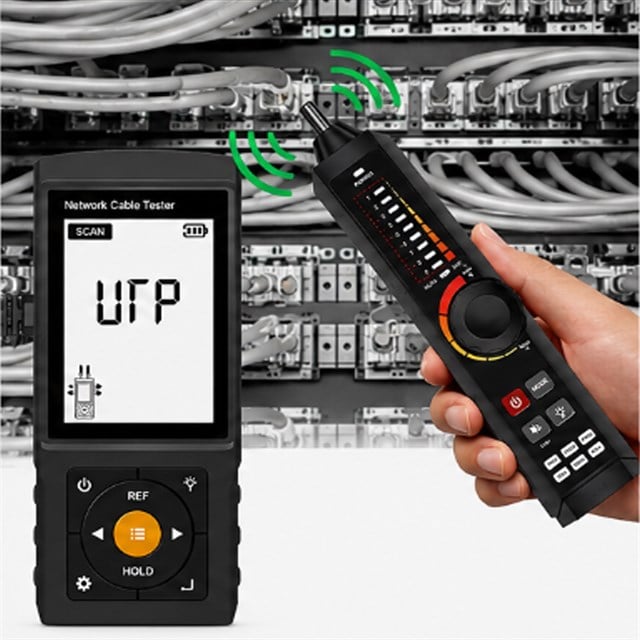 Novacom NVC-LT300S 3’’ Lcd Ekranlı Tdr Metraj - Pse Voltaj - Fiber Optik Kablo Test Cihazı