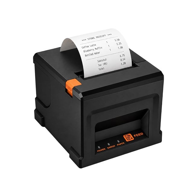 PowerMaster PM 38947 ZJ 8360 USB Bluetooth Destekli 80mm Otomatik Kesicili Termal Fiş Yazıcısı