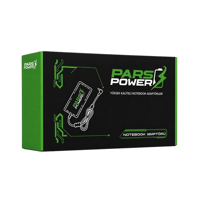 Parspower Prs-022 Plastik Kasa 19V 4.74A 90W (7.4*5.0Mm) Standart Notebook Adaptör