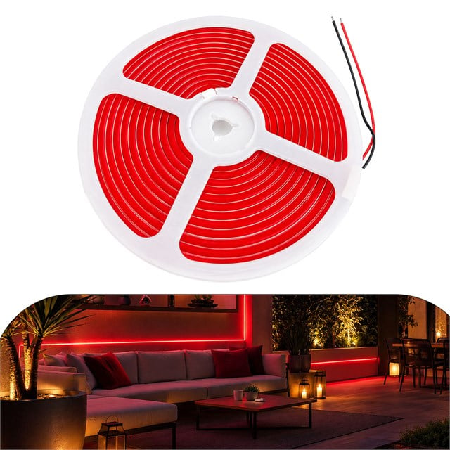 ZMR ZMR-635/B.KK Neon Led Şerit Kırmızı 12 Volt 120 Ledli 5 Metre