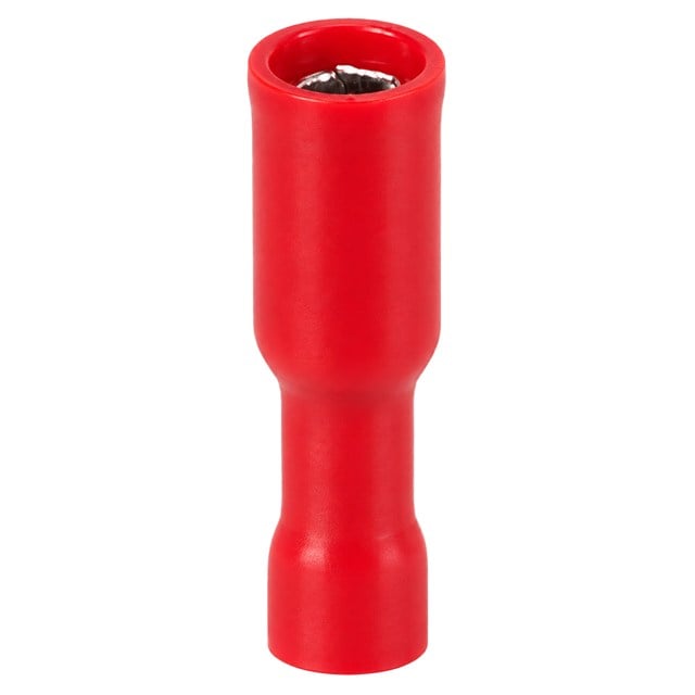 PowerMaster PM-39064 0,5-1,5mm2 Kesit 24x7x5mm Soket Kırmızı İzoleli Kablo Pabucu (100’lü Paket)