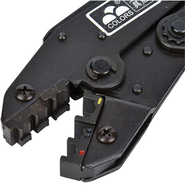 PowerMaster PM-39092 0.5-6mm2 (AWG22-10) HS-30J İzoleli Kablo Pabucu Sıkma Pensesi