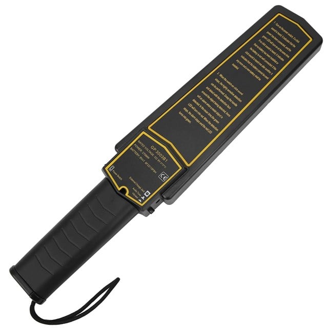 Sunup SN-39116 / GP 3003B1 El Tipi Titreşimli Metal Üst Arama Dedektörü