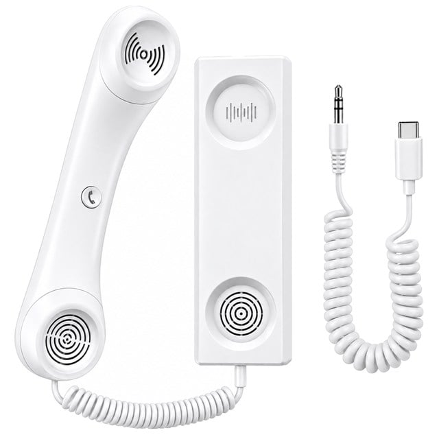 PowerMaster PM-39123 Retro Nostaljik Type C Girişli Telefon Ahizesi