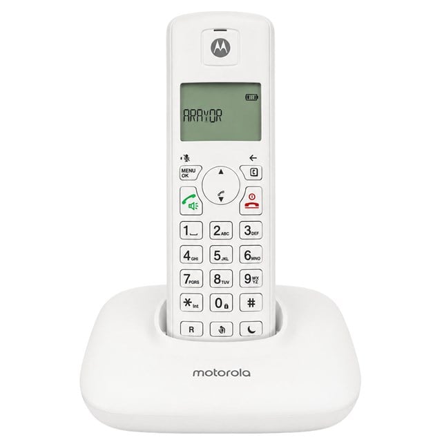 Motorola T401+ Dect Beyaz Telsiz Sabit Hat Kablosuz Telefon