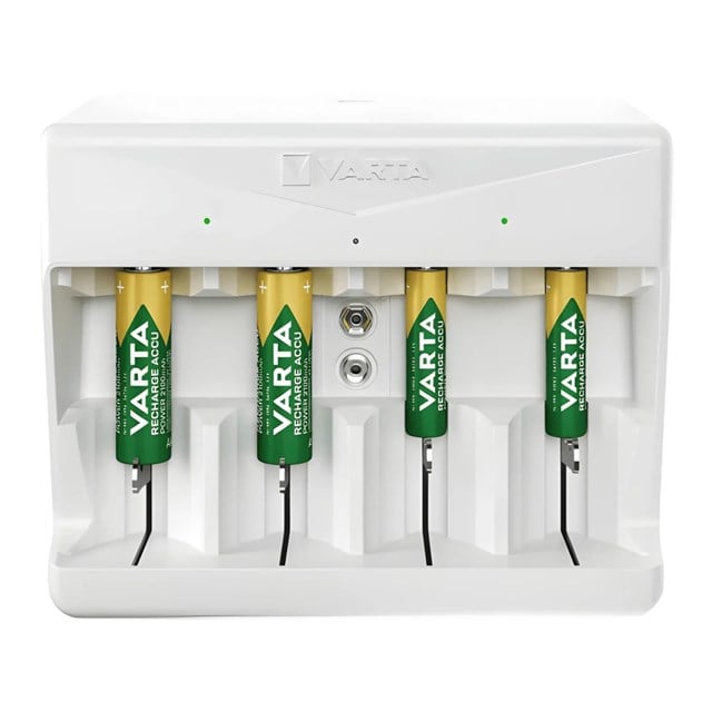Varta 57658 Universal Charger Type-C USB Çoklu 5’li Pil Şarj Cihazı (AA / AAA / C / D / 9V)