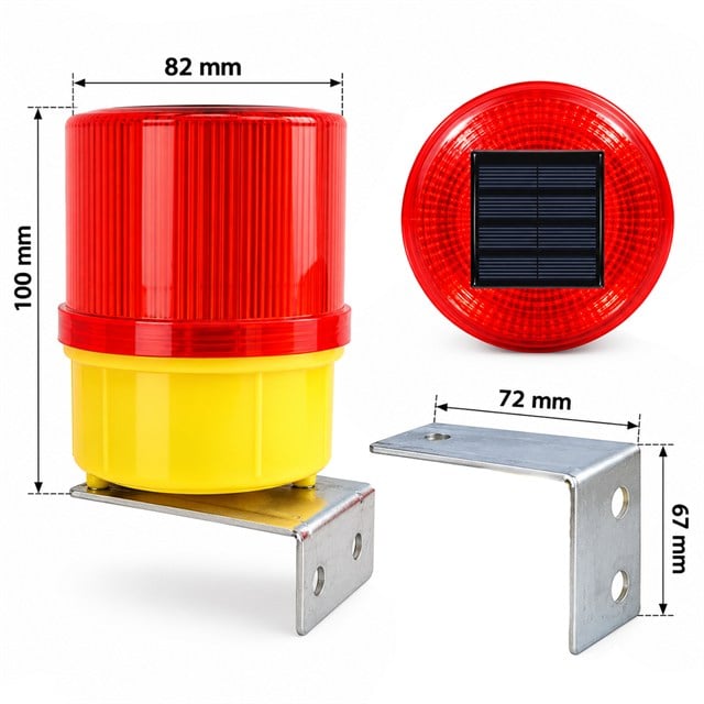 PowerMaster PM-39271 Solar İkaz Lambası
