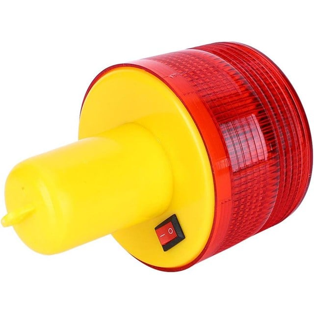 PowerMaster PM-39273 Kırmızı İkaz Lambası 125X80mm