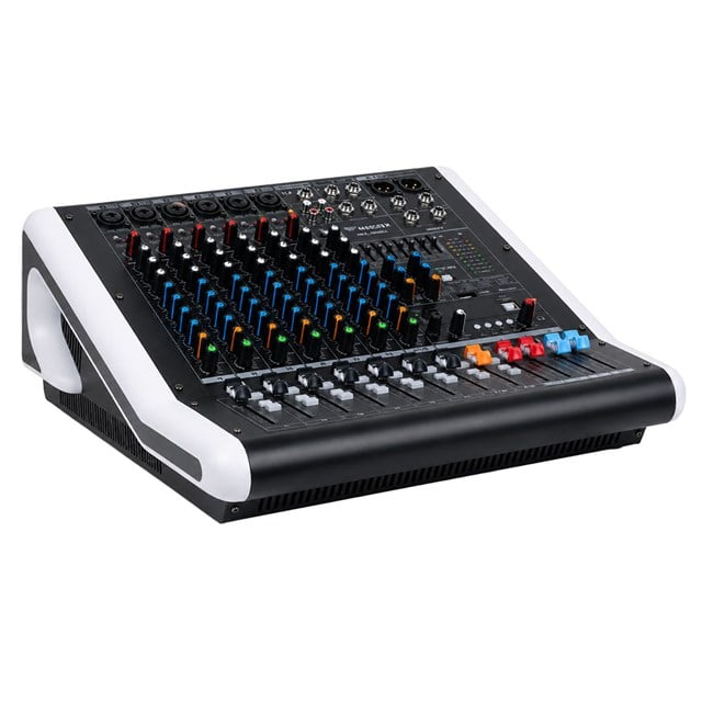 Westa WM-8PMX 2x400W 8 Kanal Power Mikser USB, Bluetooth 32DSP Dijital Profesyonel Ses Mikseri