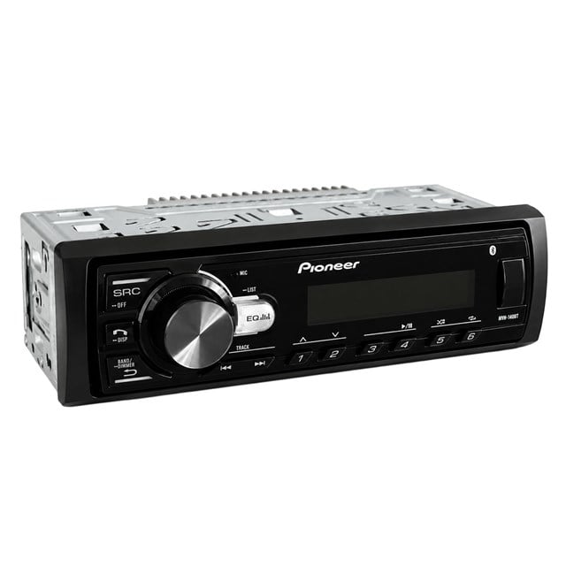 Pioneer MVH-140BT Usb Fm Aux Mp3 Bluetooth’lu Mekaniksiz Oto Teyp 4x50 Watt