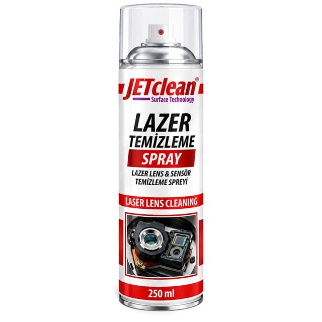 JeTCLean 250ML Lazer Lens Sensör Temizleme Spreyi