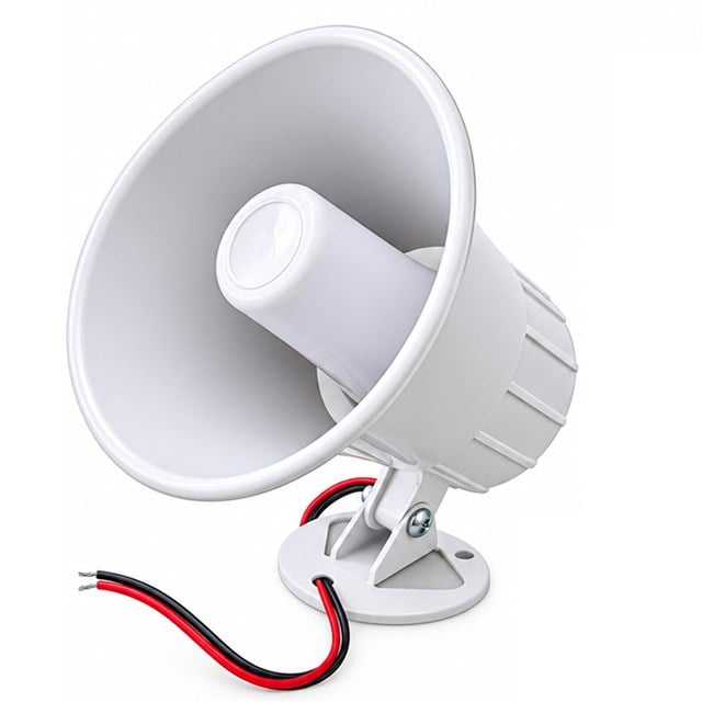 No-Tel CON-20 Mini 20 Watt Beyaz 2’li Set Horn Hoparlör