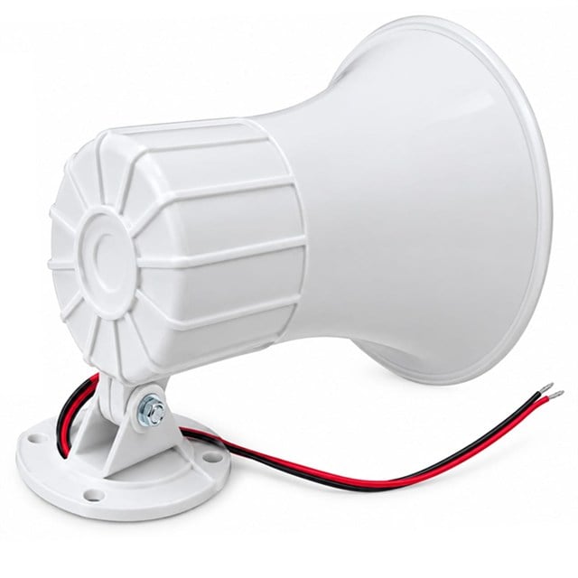No-Tel CON-20 Mini 20 Watt Beyaz 2’li Set Horn Hoparlör