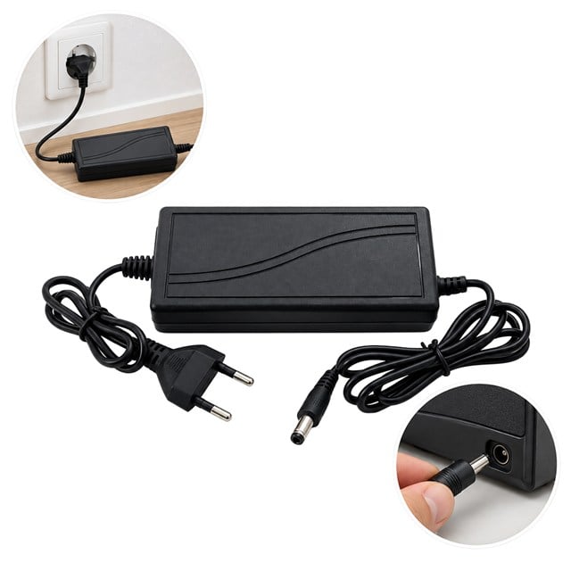 Ledx ALN-M1205 12 Volt-5 Amper 60W 5.5-2.5mm Uçlu Plastik Kasa Masaüstü Adaptör