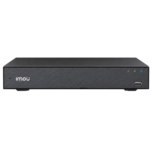 IMOU N110-4P 10 Kanal 4 PoE Girişli H.265 4K Ultra HD NVR Kayıt Cihazı Dahili Mikrofon Hoparlör