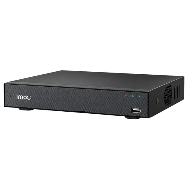 IMOU N110-4P 10 Kanal 4 PoE Girişli H.265 4K Ultra HD NVR Kayıt Cihazı Dahili Mikrofon Hoparlör