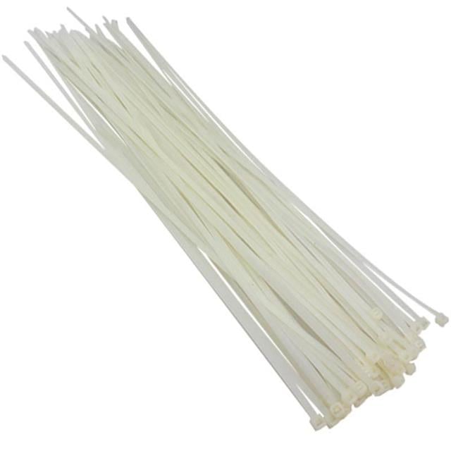 Powermaster PM-411 Beyaz 20 Cm 3.6 Mm Kablo Bağı (100’lü Paket)