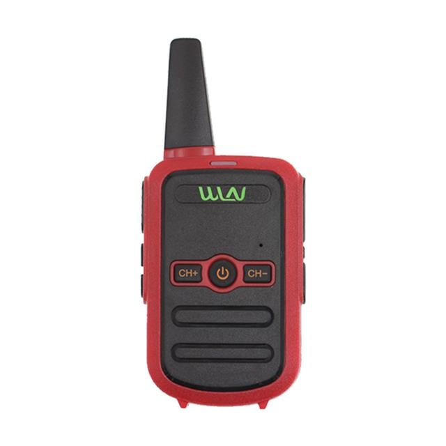 Wln KD-C51 16 Kanal 3-5 Km Tekli Kırmızı Telsiz (Şarj Aleti Dahil)