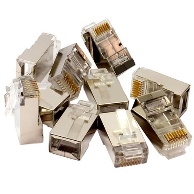 Powermaster Metal Rj45 Cat6 Metal Uç 8p/8c 100’lü Paket Fiyat