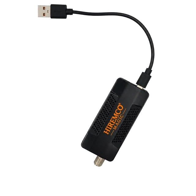 Hıremco Magıc USB-A DVBS-S2 4K Androıd Uydu Tuner