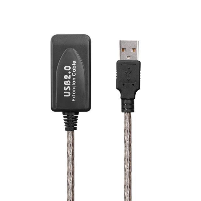 Powermaster PM-4952 30 Metre Şeffaf Korumalı USB 2.0 Uzatma Kablosu