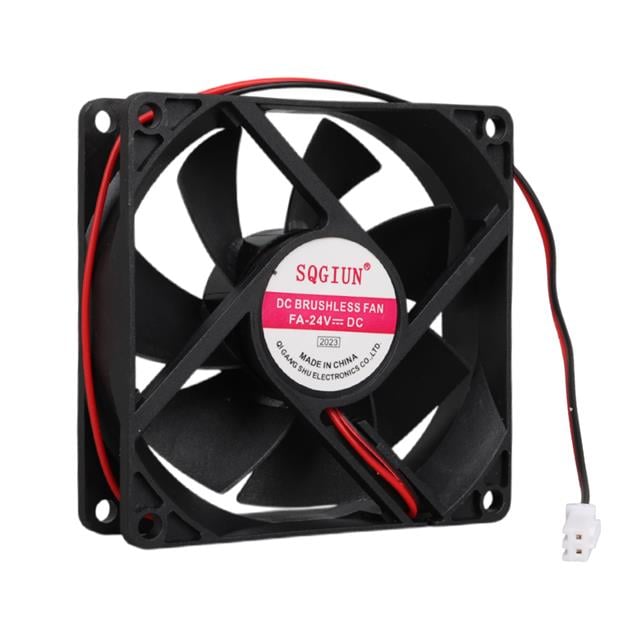 8x8 24 Volt Bilgisayar Fanı (80x80x25 Mm)