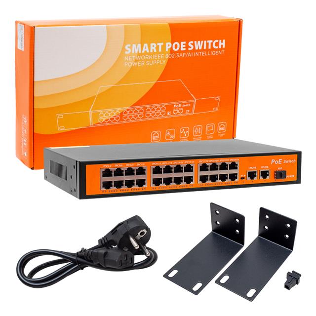 Powermaster POE24FE+2GE+1SFP 300W 10/100 MBPS Ethernet Switch