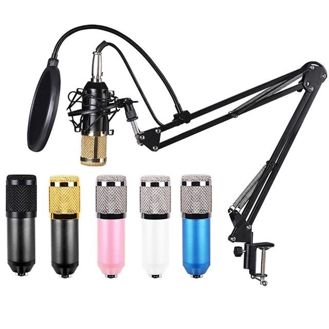 Magicvoice M-800U Profesyonel Kondanser Yayıncı Mikrofonu (+48V Phantom Power Uyumlu)